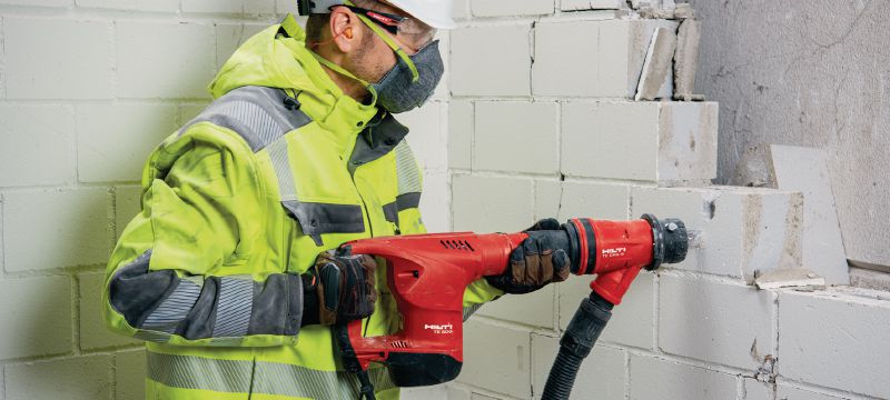 Čekić TE 500 SDS-Max Robusni čekić za rušenje SDS Max (TE-Y) za lagano rušenje u betonu i opeci Primjene 1