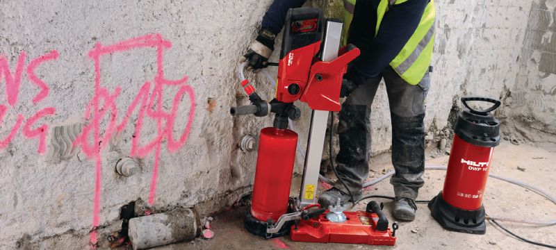 Kruna za bušenje abrazivnog materijala SPX-L Vrhunska kruna za vrlo abrazivni beton – za alate male snage <2,5 kW), bez završnog priključka Primjene 1