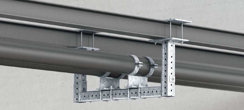 Konektor MIC-S Konektor za pričvršćivanje modularnih nosača na grede od konstrukcijskog čelika Primjene 1