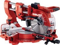 Baterijska potezna pila SM 60-22 Potezna pila za spojeve s mogućnošću naginjanja na obje strane te kapacitetom poprečnog reza do 100x355 mm│4”x 13-3/4 (baterijska platforma Nuron)