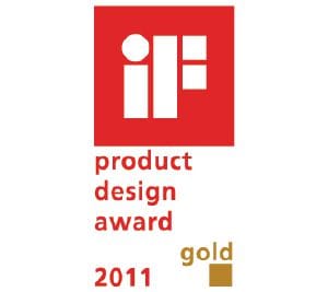                Ovom je proizvodu dodijeljena zlatna nagrada za dizajn „Gold” IF Design Award.            