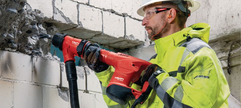 Čekić TE 500 SDS-Max Robusni čekić za rušenje SDS Max (TE-Y) za lagano rušenje u betonu i opeci Primjene 1