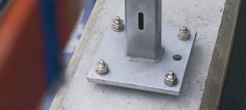 Ampula za sidrenje HVU-TZ Kapsula u foliji vrhunskih performansi za sidrenje u betonu i dinamička opterećenja Primjene 1