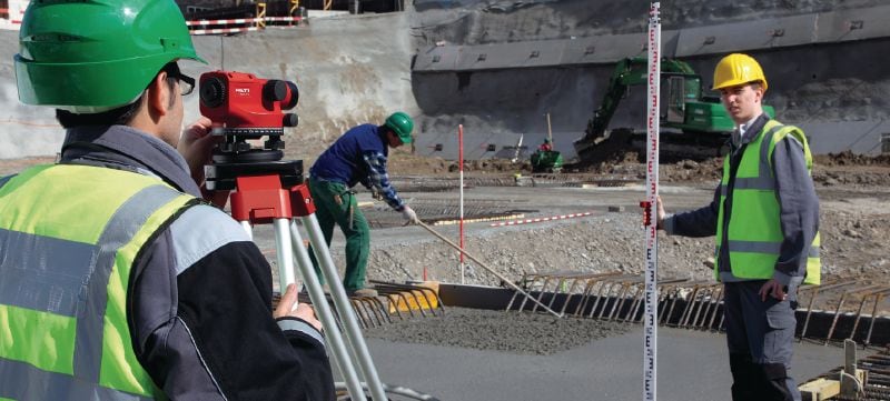 Optički nivelir POL 15 Optička razina za svakodnevne zadatke niveliranja s povećanjem od 28x Primjene 1