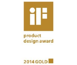                Ovom je proizvodu dodijeljena zlatna nagrada za dizajn „Gold” IF Design Award.            