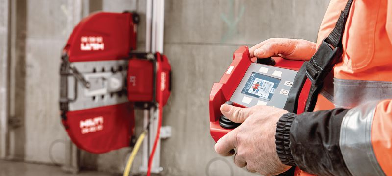 List zidne pile SPX HCL Equidist (60HY: pristaje zidnim pilama Hilti, Husqvarna® i Tyrolit®) Vrhunski list zidne pile (20 kW) za rezanje pri velikim brzinama i dulji vijek trajanja u armiranom betonu (60HY osovina pristaje zidnim pilama Hilti, Husqvarna® i Tyrolit®) Primjene 1