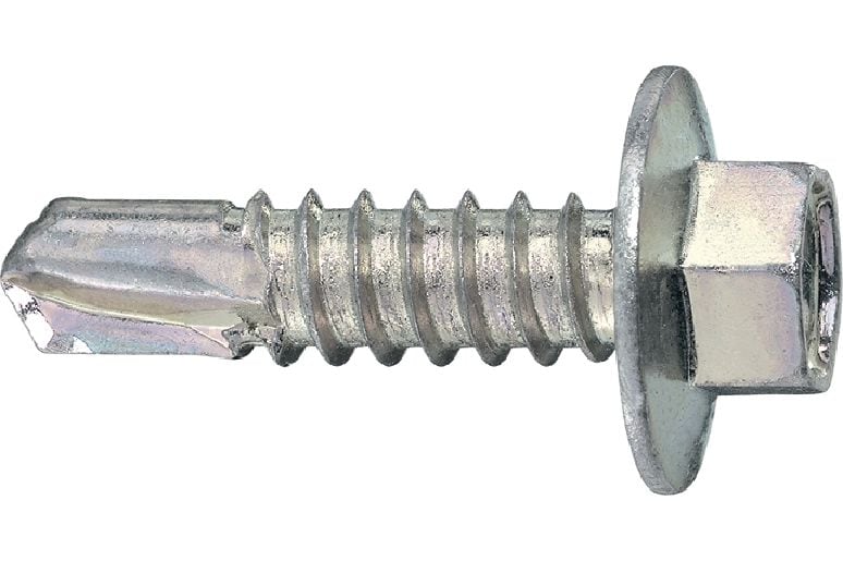 Samobušeći vijci za metal S-MD 23 Z Samobušeći vijak (pocinčani ugljični čelik) s utisnutom prirubnicom za pričvršćivanja srednje debelog metala na metal (do 6 mm)