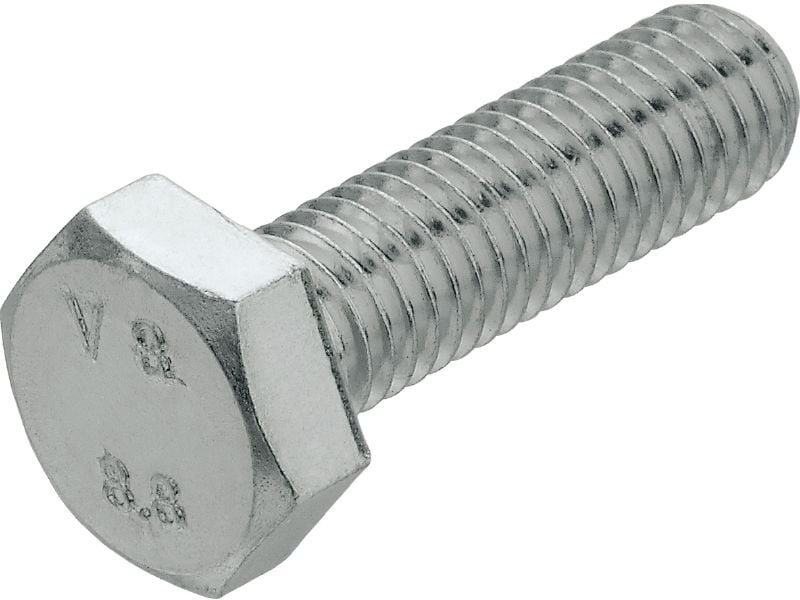 A4 šesterokutni vijak DIN 933 Šesterokutni vijak od nehrđajućeg čelika (A4) u skladu s DIN 933
