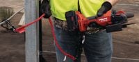 Sigurnosno uže za alat 6,8 kg  Primjene 1