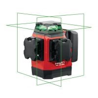 Višelinijski laser PM 30-MG Višelinijski laser s 3 linije od 360° za vodovodne instalacije, niveliranje, poravnavanje i kvadriranje