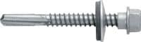 Samobušeći vijci za metal S-MD55SS Samobušeći vijak (nehrđajući čelik A4) s podloškom od 16 mm za pričvršćivanja debelog metala na metal (do 15 mm)