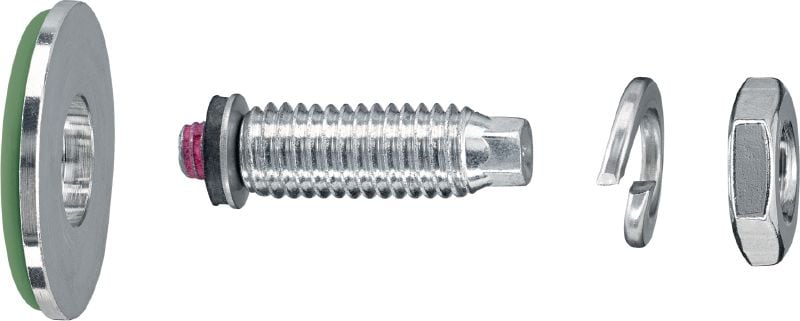 Vijčani svornjak S-BT-ER HC Čavao s navojem (nehrđajući čelik, metrički navoj) za električne spojeve na čeliku u visoko korozivnim okruženjima, preporučen maksimalan poprečni presjek povezanog kabela od 120 mm²