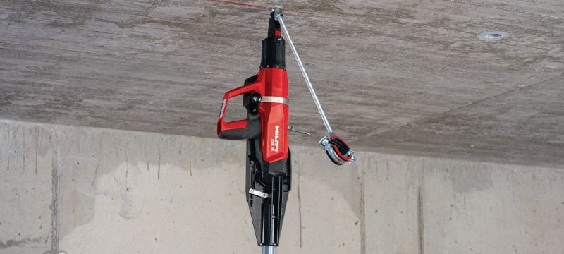 Komplet stroja za pričvršćivanje na barutni pogon DX 6 Potpuno automatizirani stroj za pričvršćivanje na barutni pogon – komplet za zidove i oplatu Primjene 1