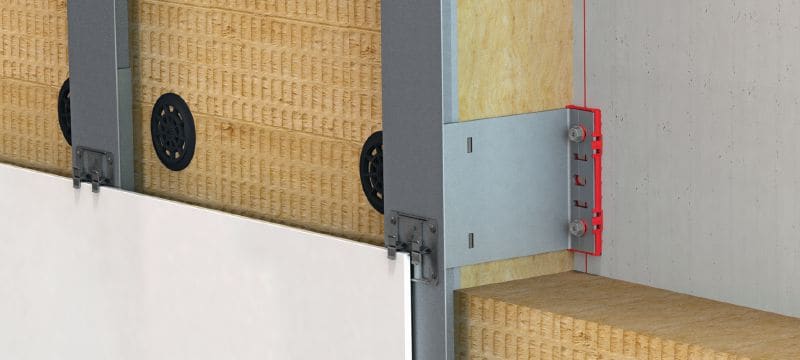 Nosač FOX VI L Svestrana zidna konzola za ugradnju fasadnih podstruktura za zaštitu od kiše Primjene 1