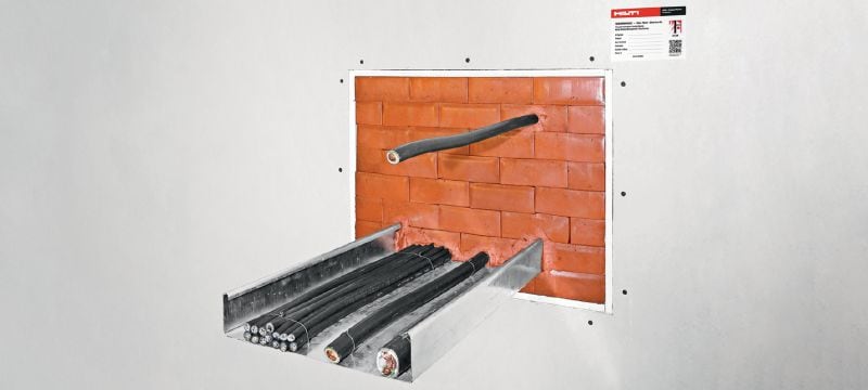 CFS-BL Firestop Block Unaprijed oblikovane vatrozaštitne ploče za brtvljenje prodiranja s kabelima Primjene 1