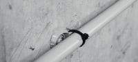 Držač vezice za kabele X-ECT MX Plastični univerzalni držač kabela/spojnice vodova za upotrebu s čavlima u traci Primjene 5