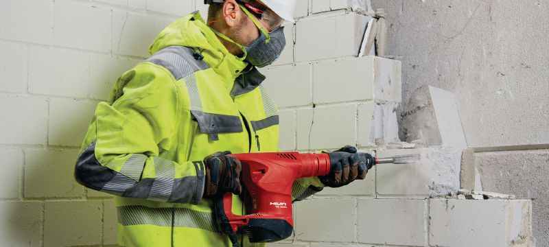 Čekić TE 500 SDS-Max Robusni čekić za rušenje SDS Max (TE-Y) za lagano rušenje u betonu i opeci Primjene 1