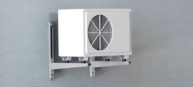 Komplet za pričvršćivanje MV-ACS Galvanizirani komplet za pričvršćivanje za postavljanje klimatizacijskih uređaja Primjene 1