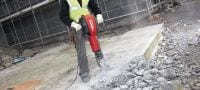 TE 3000-AVR universal cord Izuzetno snažan čekić za rušenje betona za veliko opterećenje pri rušenju podnih obloga Primjene 1