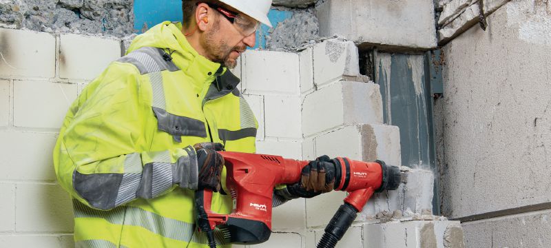 Čekić TE 500 SDS-Max Robusni čekić za rušenje SDS Max (TE-Y) za lagano rušenje u betonu i opeci Primjene 1