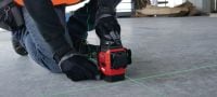 Višelinijski laser PM 30-MG Višelinijski laser s 3 linije od 360° za vodovodne instalacije, niveliranje, poravnavanje i određivanje kuta Primjene 1