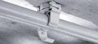 Obujmica za cijev X-EKSC MX Plastična spojnica za kabele/vodove s principom umetanja i blokadom za upotrebu s čavlima u traci Primjene 3