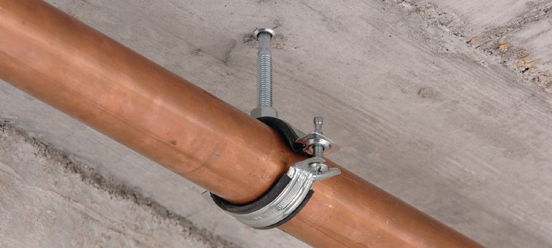 Alat za postavljanje HKD-TE-CX (dugi) Alat za postavljanje za duga sidra HKD s ugrađenim svrdlom za udarno bušenje s graničnikom SDS Plus (TE-C) Primjene 1