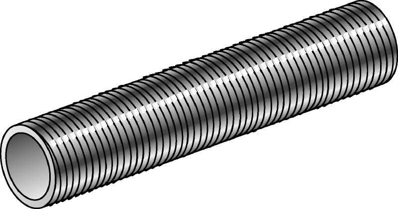 Cijevi s navojem GR-G Cijevi s navojem od nehrđajućeg čelika (A4) upotrebljavaju se kao pribor za različite primjene