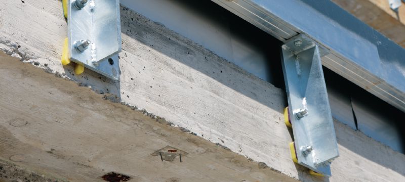 Ekspanzijsko sidro od nehrđajućeg čelika HST3-R Ekspanzijsko sidrište vrhunskih performansi za napuknuti beton u statičkim i seizmičkim uvjetima (A4 SS) Primjene 1