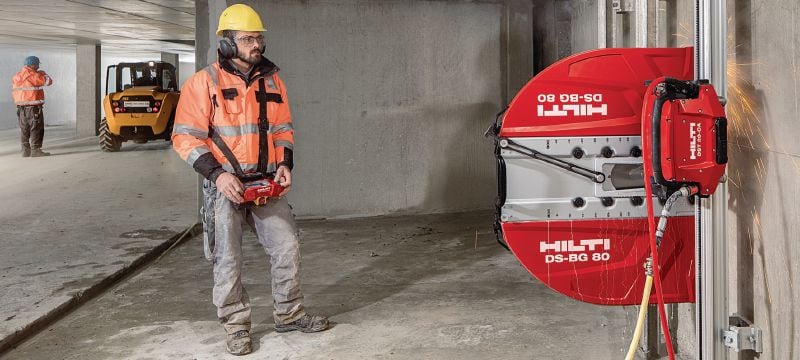 List zidne pile SPX HCL Equidist (60HY: pristaje zidnim pilama Hilti, Husqvarna® i Tyrolit®) Vrhunski list zidne pile (20 kW) za rezanje pri velikim brzinama i dulji vijek trajanja u armiranom betonu (60HY osovina pristaje zidnim pilama Hilti, Husqvarna® i Tyrolit®) Primjene 1