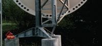 Segmentno sidro HSL-GR SS Segmentno sidro visokih performansi s odobrenjima za svakodnevne primjene za sigurnosno relevantna pričvršćivanja i korozivna okruženja (nehrđajući čelik A4) Primjene 2
