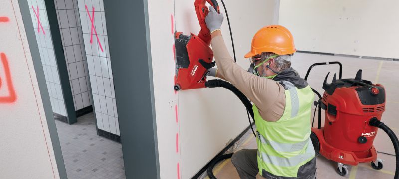 Usisivač VC 60L-X L klase Vrlo snažan ekstraktor prašine za povezivanje s električnim alatima i čišćenjem na gradilištu (mokro i suho), spremnik od 60 l Primjene 1