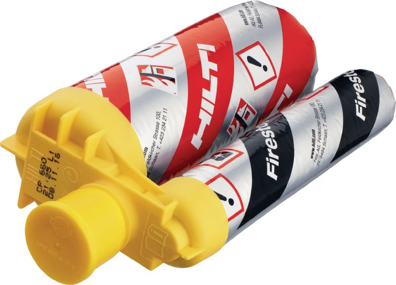 CFS-F FX Flexible firestop foam Fleksibilna vatrozaštitna pjena koju je jednostavno postaviti, za pomoć pri stvaranju barijere za prolaz vatre i dima oko prodiranja kabela i mješovitih prodiranja