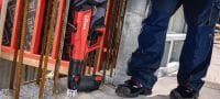 Komplet stroja za pričvršćivanje na barutni pogon DX 6 Potpuno automatizirani stroj za pričvršćivanje na barutni pogon – komplet za zidove i oplatu Primjene 8