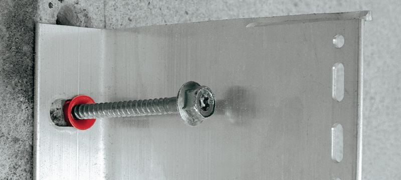 Plastični sidreni vijak HRD-HR Unaprijed sastavljeno plastično sidro za beton i zidove s vijkom koji je iznimno otporan na koroziju (A4 nehrđajući čelik, šesterokutna glava) Primjene 1