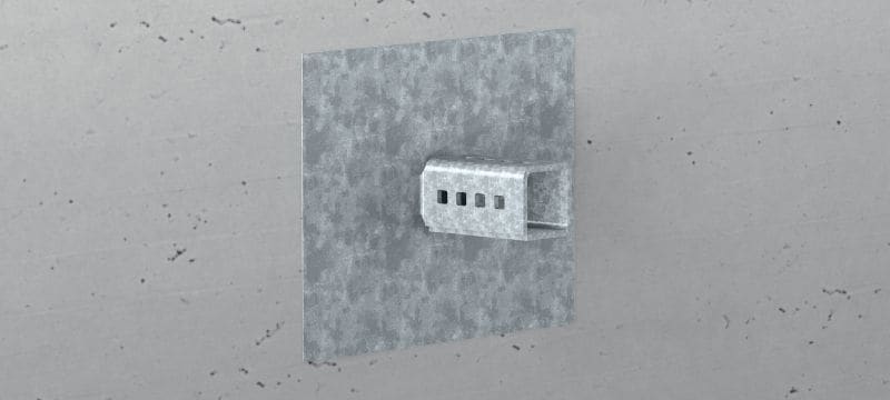 Konektor MIC-SC Vruće cinčani (HDG) priključak koji se koristi s temeljnim pločama MI koje omogućuju slobodno postavljanje nosača Primjene 1