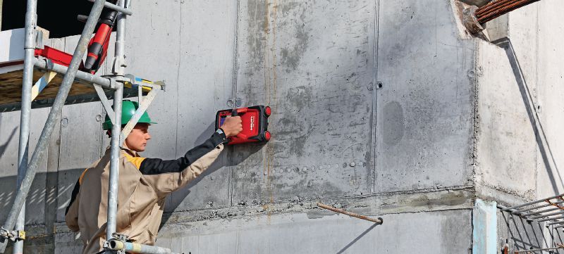 Skener za beton PS 1000 X-Scan Učinkovit betonski skener za strukturnu analizu i pronalaženje ugrađenih objekata u više slojeva Primjene 1