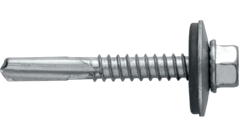 Samobušeći vijci za metal S-MD55Z Samobušeći vijak (pocinčani ugljični čelik) s podloškom od 16 mm za pričvršćivanja debelog metala na metal (do 15 mm)