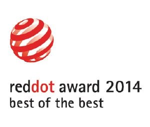                Ovom je proizvodu dodijeljena nagrada za dizajn Red Dot Design Award „Best of the Best” („Najbolji među najboljima”).            