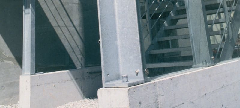 Podrezno sidro HDA-PR Podrezno sidro vrhunskih performansi koje se postavlja unaprijed upotrebljava se za dinamička opterećenja (nehrđajuće) Primjene 1