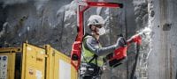 Balanser za alate EXO-T-22 Nosivi balanser za građevinske alate s aktivnom raspodjelom težine za rukovanje s osjećajem nulte gravitacije tijekom teških radova rušenja i bušenja zidova (baterijska platforma Nuron) Primjene 1