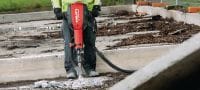 TE 3000-AVR universal cord Izuzetno snažan čekić za rušenje betona za veliko opterećenje pri rušenju podnih obloga Primjene 2