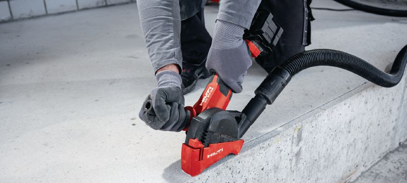 Baterijska kutna brusilica AG 6D-22 (125 mm) Snažna baterijska kutna brusilica s motorom bez četkica, kontrolom SensTech i naprednim sigurnosnim značajkama za ploče do 125 mm (baterijska platforma Nuron) Primjene 1